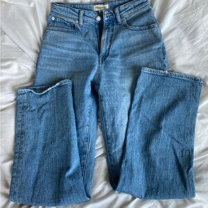 Madewell curvy 90s straight jean